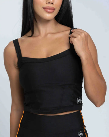 Top Fitness Power Corset Super Black