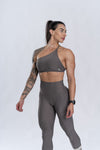 Top Fitness Carol Cinza