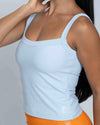 Camiseta Fitness Active Azul Ice
