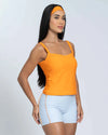Camiseta Fitness Active Tangerina