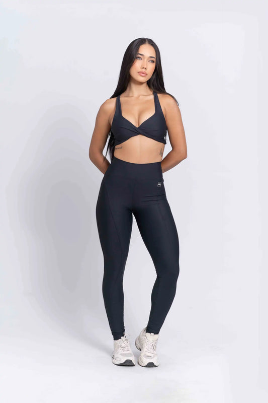Calça Legging Essence Preto compressão
