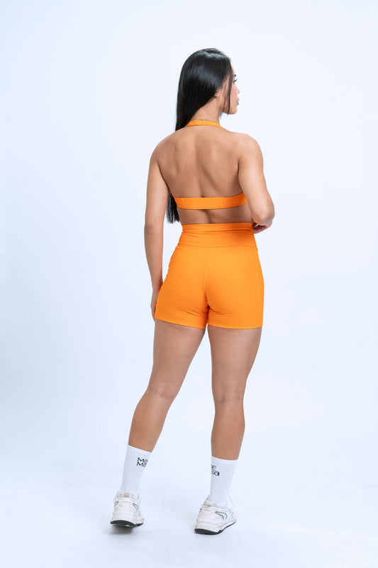 Short Classic Tangerina compressão sem empina (Leve Defeito)