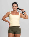 Camiseta Fitness Active Amarelo Brisa