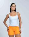 Camiseta Fitness Active Azul Ice