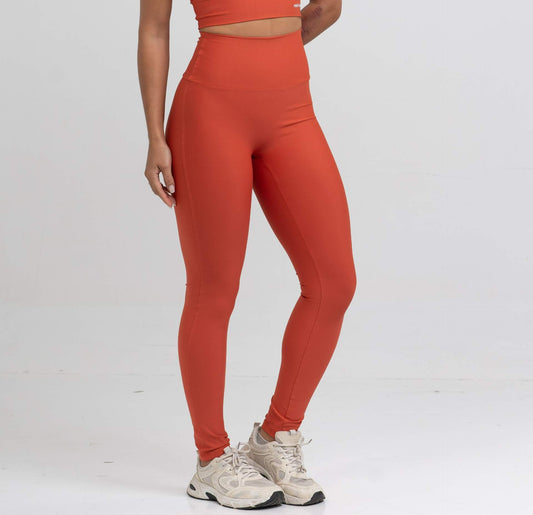 Calça Legging Fitness Compressão Confort Telha