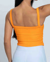 Top Fitness Power Corset Tangerina
