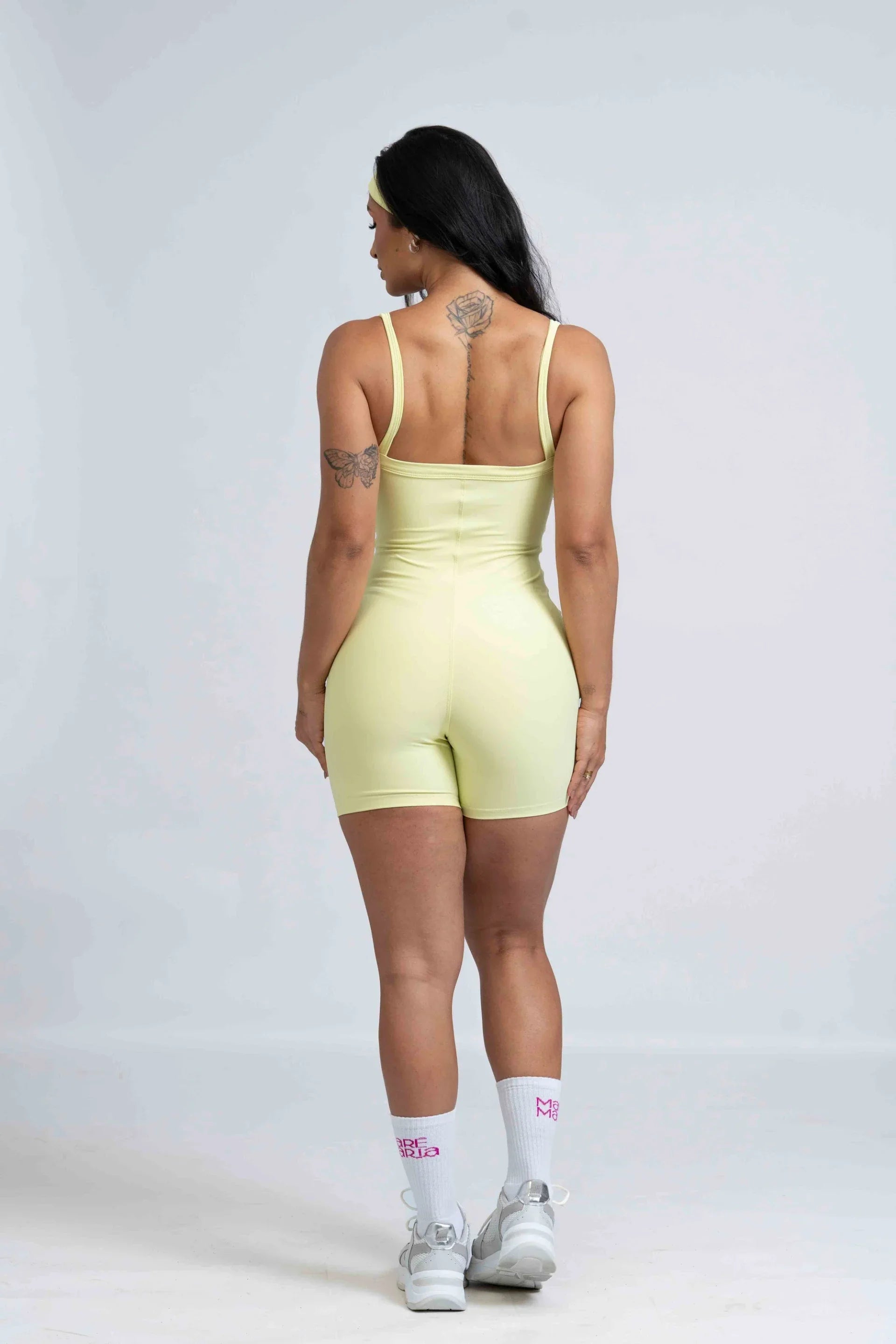 Macaquinho Fitness Flow Chá Verde com bolso - Maré Maria moda fitness