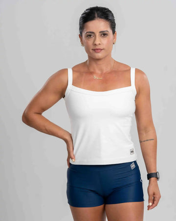 Camiseta  Active Branco Neve (Leve Defeito)