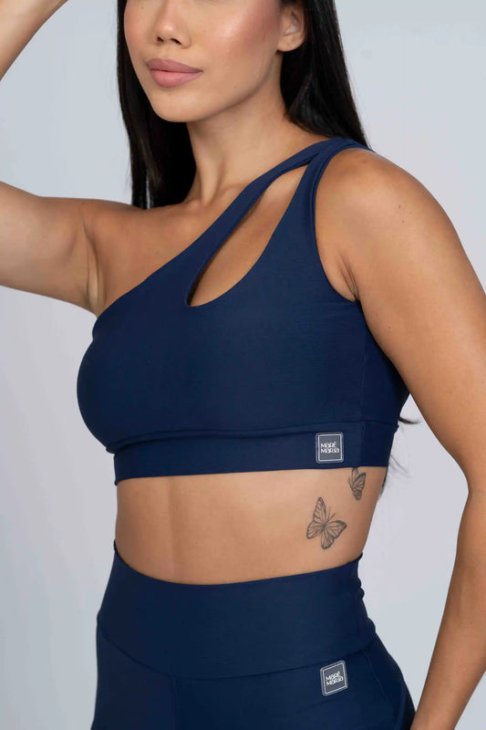 Top Avenue Azul Marinho - (Leve Defeito)