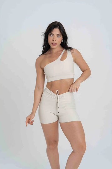 Short fitness Slim empina Bumbum Luna (Leve defeito)