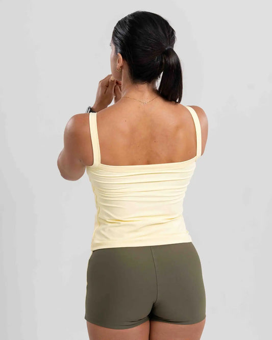 Camiseta Fitness Active Amarelo Brisa