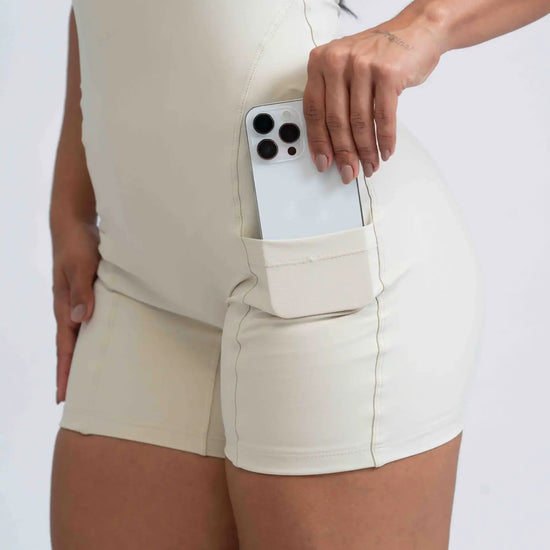 Macaquinho Fitness Flow Luna com bolso - Maré Maria moda fitness