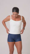 Camiseta Fitness Active  Branco Neve