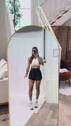 Top Fitness Corrida Com Bolso Off White