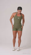 Macaquinho Fitness Native Verde Musgo