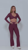 Calça Legging Fitness New Flare Ruby