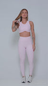 Calça Legging Fitness Compressão Classic Rosa Blush