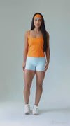 Camiseta Fitness Active Tangerina