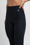 Calça Legging Classic Preta Cintura Alta  Zero Transparência  Compressão Ideal