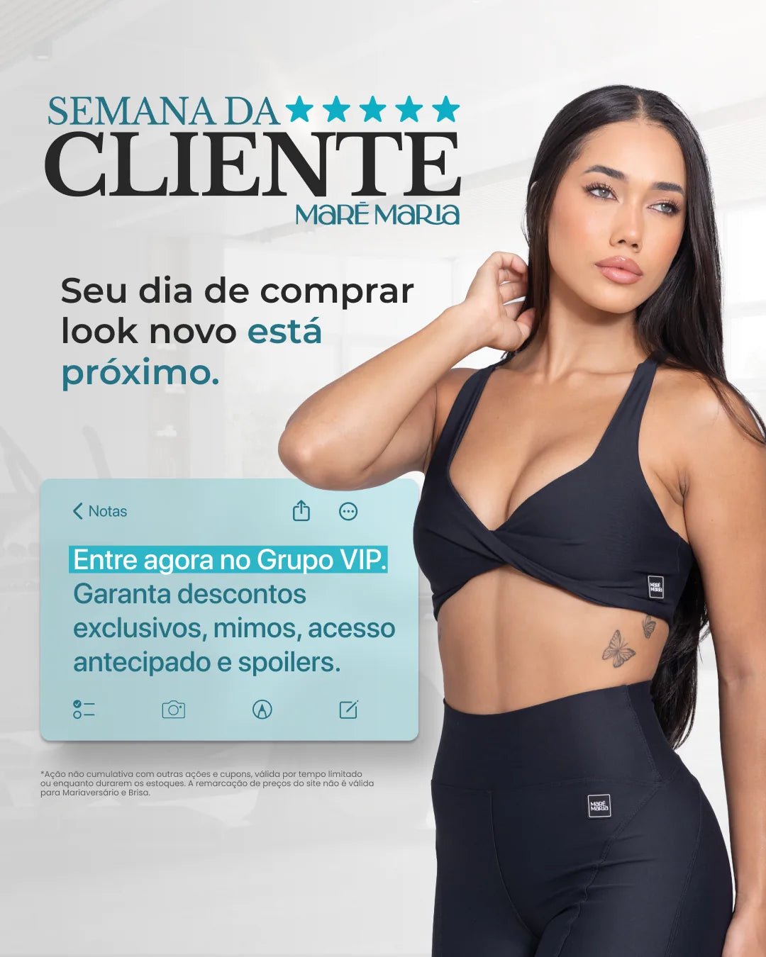 Semana da Cliente Maré Maria — entre no Grupo VIP