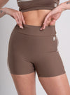 Short Fitness Active Capuccino Com Off White